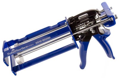 SolidSurface.com 250ml Premium Dripless Adhesive Dispensing Gun SS18-BD200