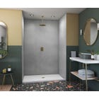 36 x 62 x 96 Smooth Glue up Shower Wall and Trim Kit Bundle